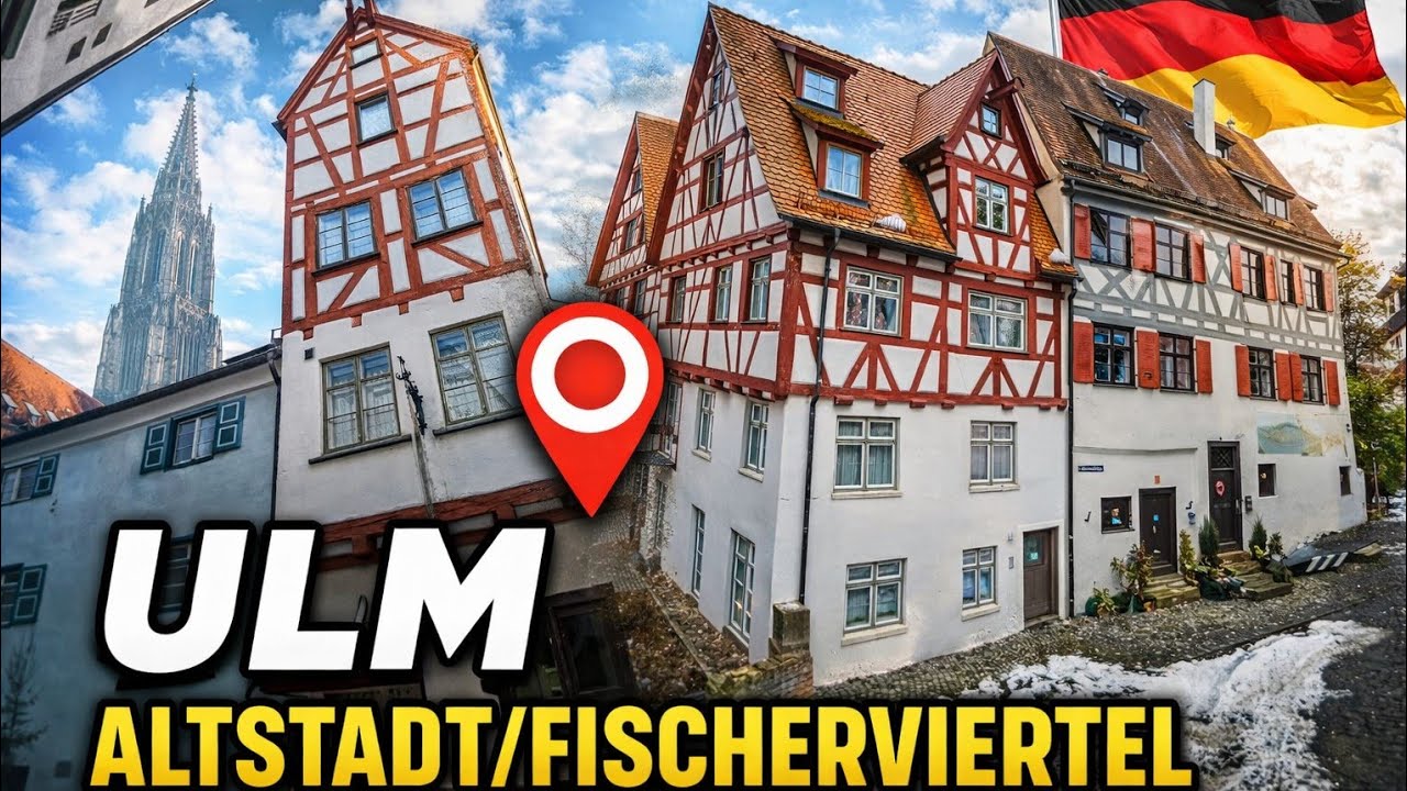 Ulm Old Town 🇩🇪 | Short Live Walk Through History