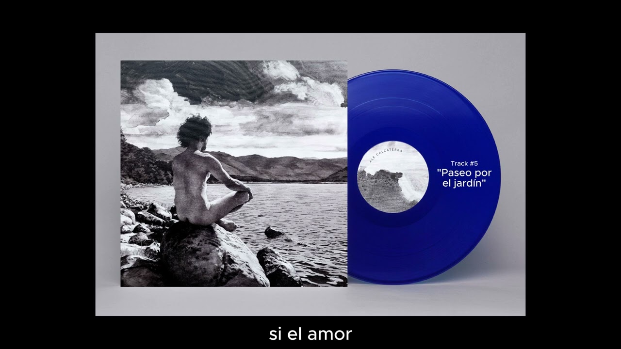 Ale Calcaterra | Indigo | Paseo por el jardín (Lyrics Video)
