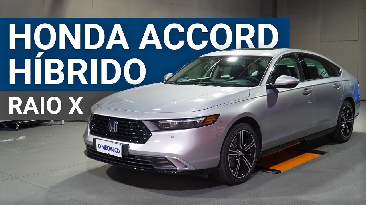 ACCORD HÍBRIDO: toda a tecnologia da nova geração HEV no Brasil: como funciona? RAIO X
