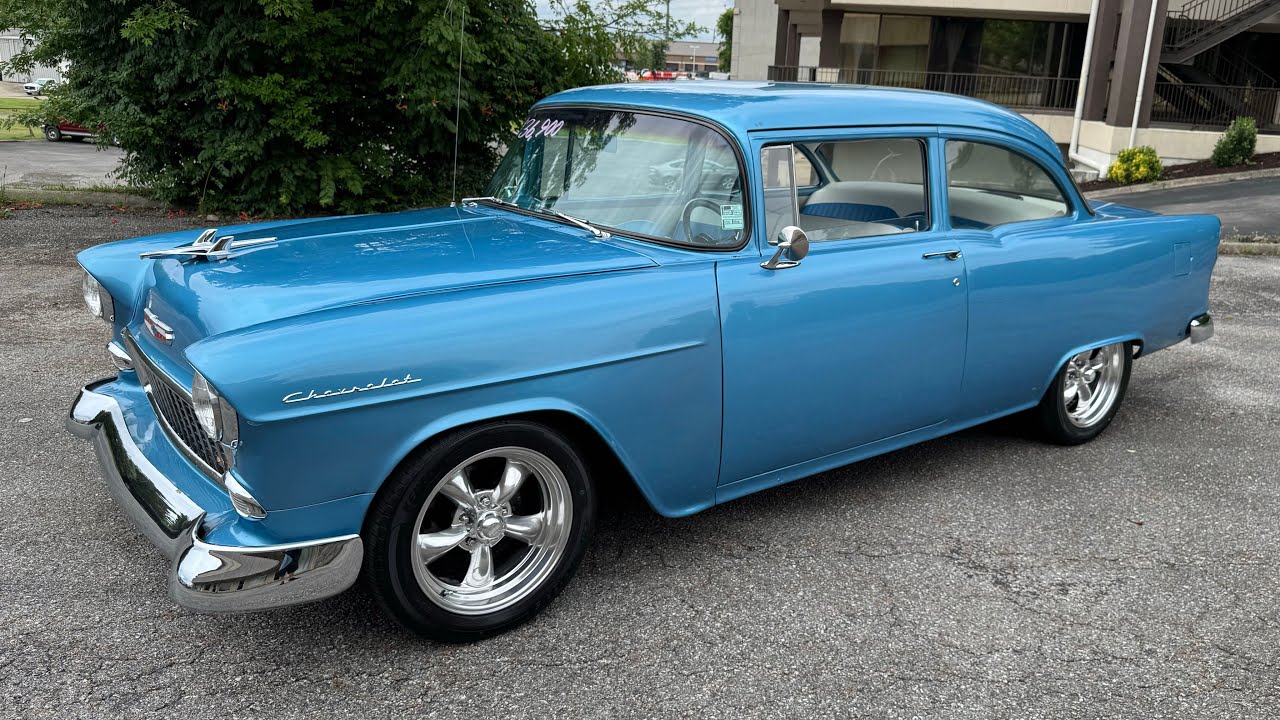 Test Drive 1955 Chevrolet 150 2 Door Post 400 V8 SOLD $36,900 Maple Motors #3110