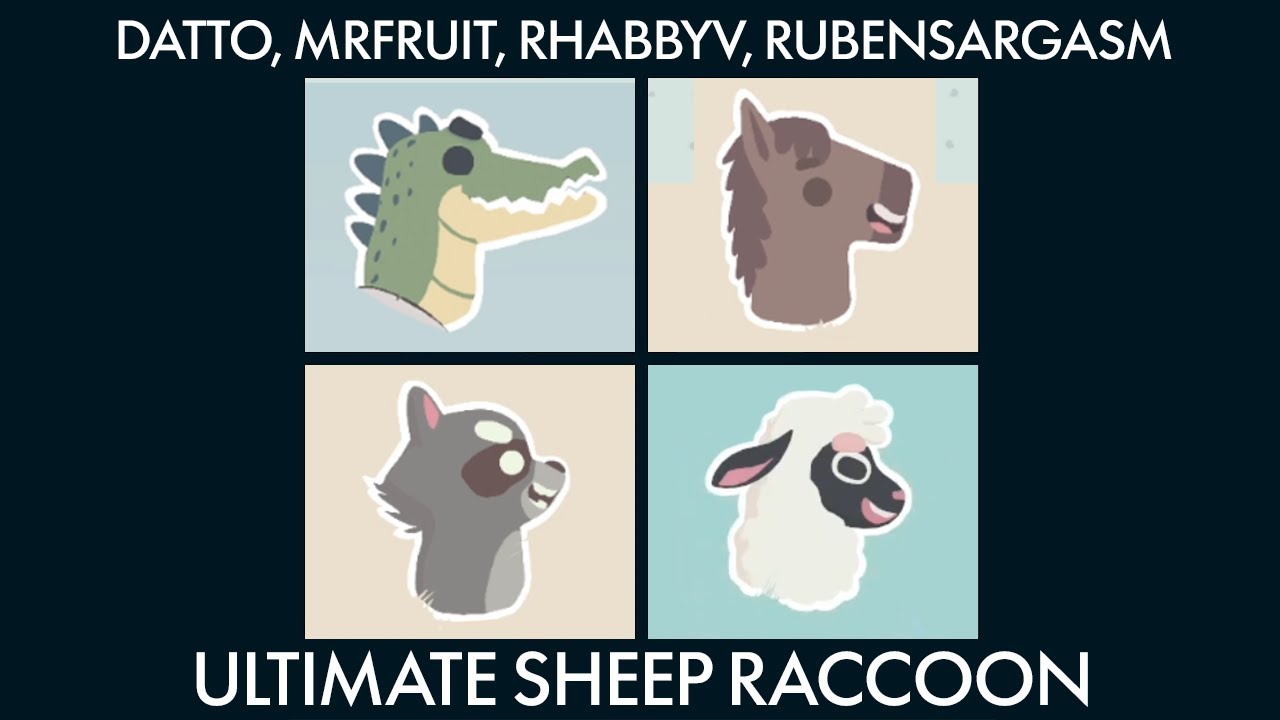 First you build it, then you race it (Ultimate Sheep Raccoon)