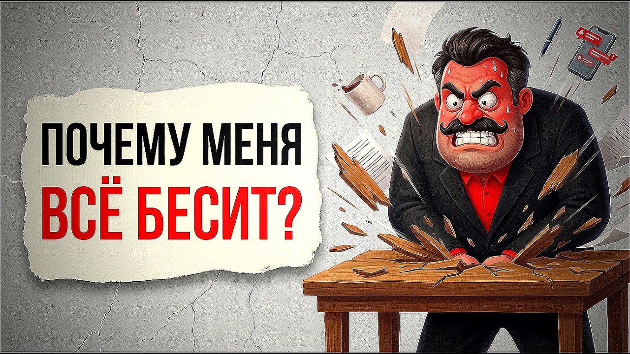 Почему тебя всё бесит — и как сбросить напряжение