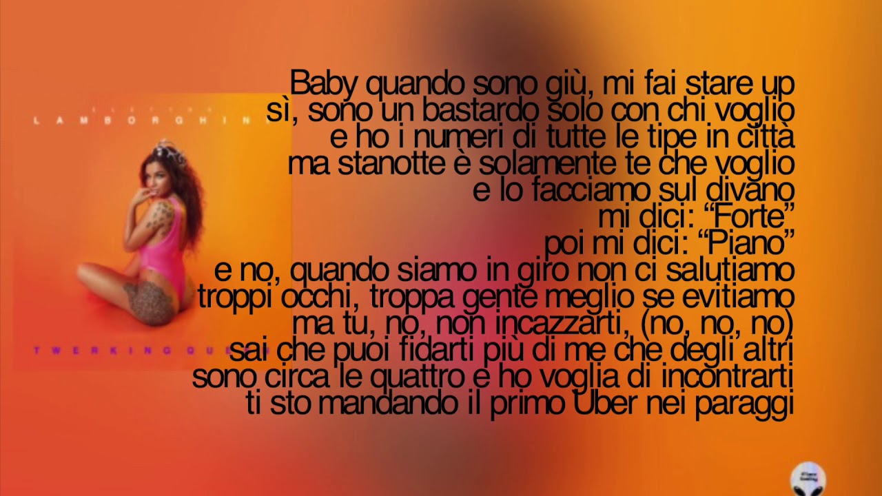 Corazòn morado  testo Elettra Lamborghini Ft Sfera Ebbasta