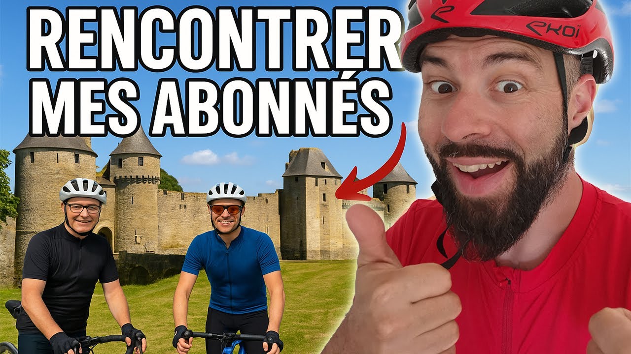 Sortie vélo + rencontre abonné = 100% kiff 😎