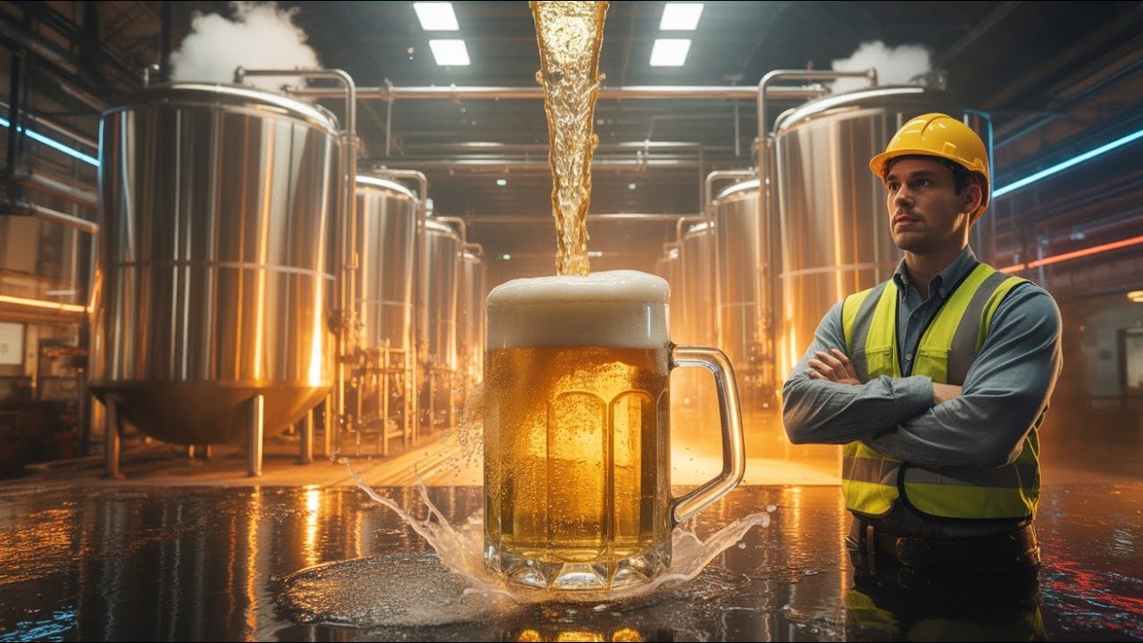 How Vietnamese Draft Beer Is Made: Inside a Modern Brewery Factory