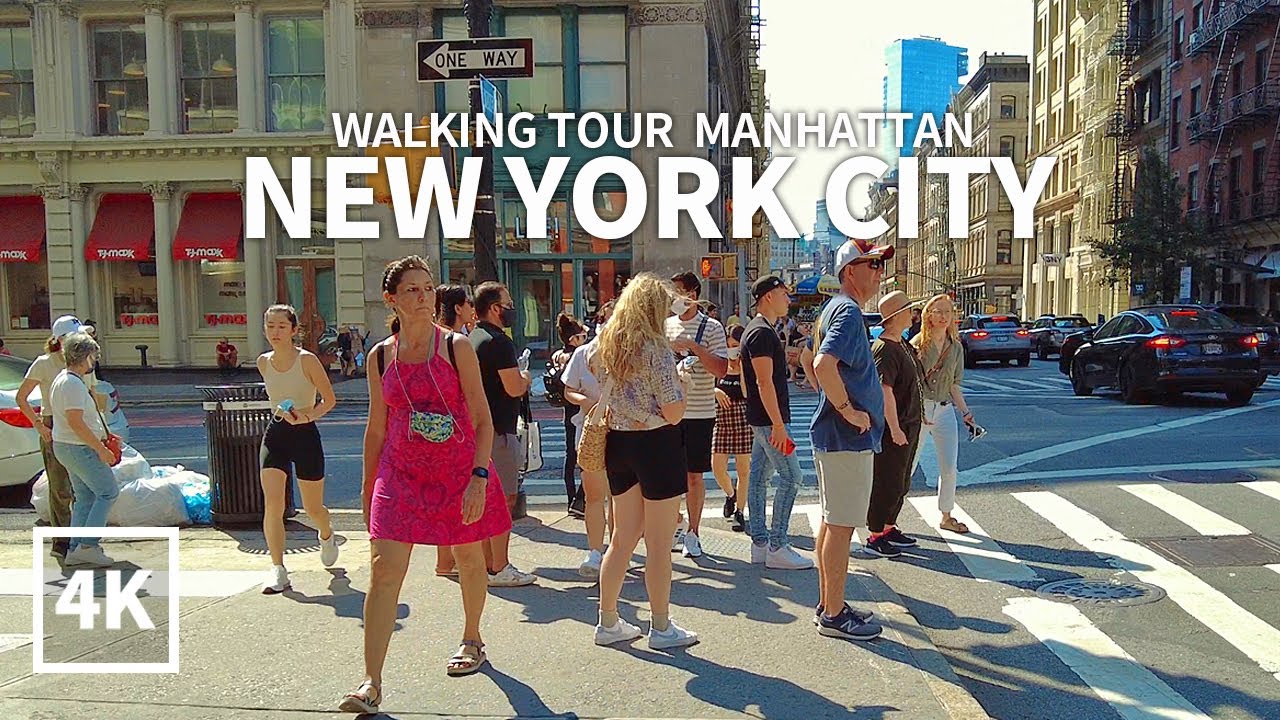 [Full Version] NEW YORK CITY - SoHo, Nolita, Little Italy, Washington Square & 5th Ave, Manhattan 4K