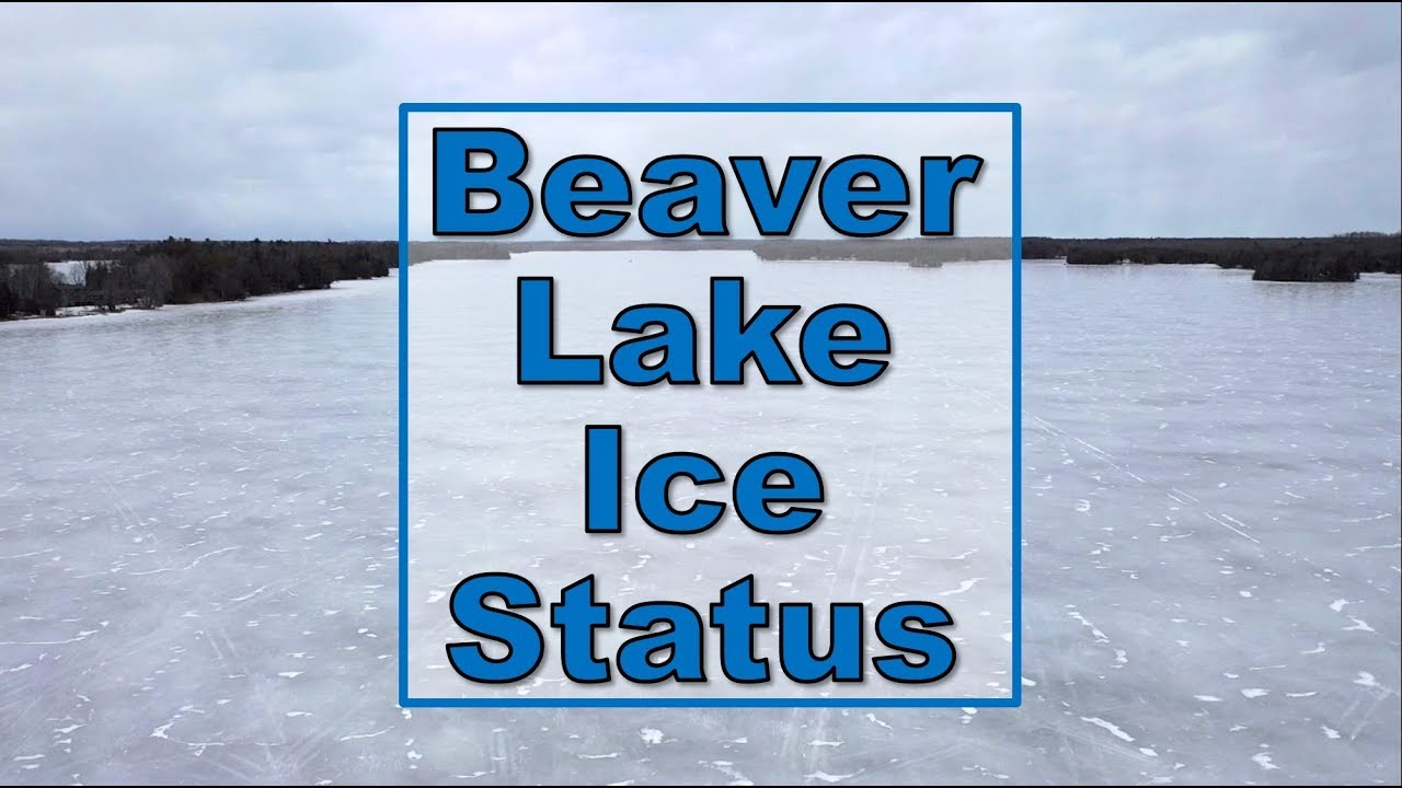 Beaver Lake Ice:  Will it ever melt?! #dondroneson #mavic2pro #beaverlake