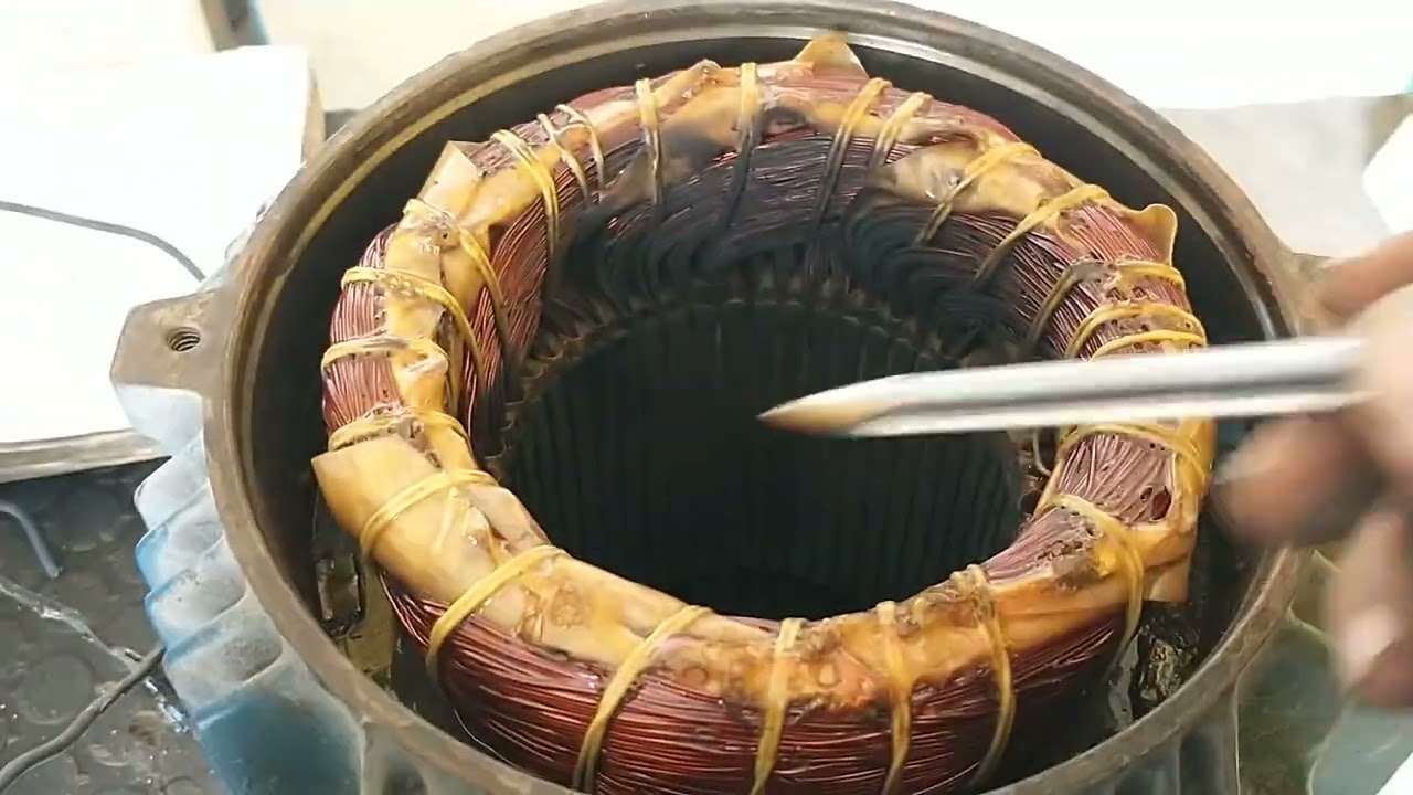 ✅EMBOBINADO de motores TRIFASICOS PARTE 1👌/ ✅ WINDING of THREE-PHASE Motors PART 1 👌