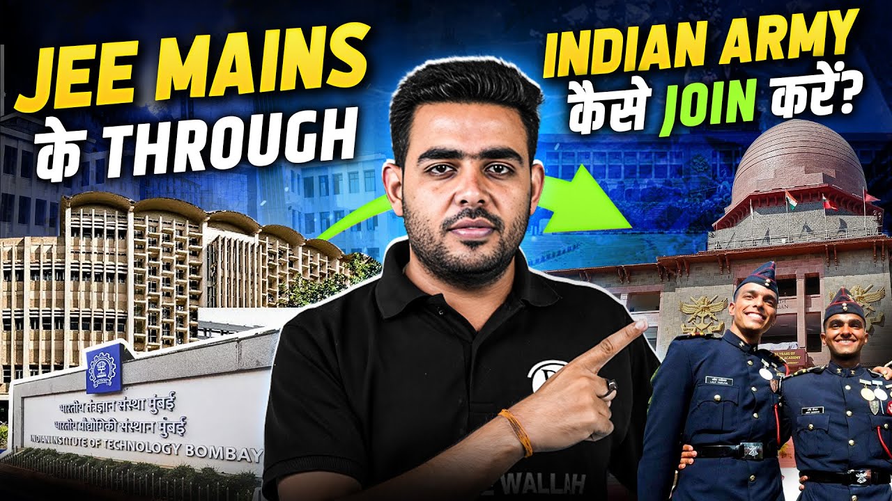 How To Join Indian Army Through JEE Mains? | Army after 12th | TES vs Navy Tech | Defence Wallah