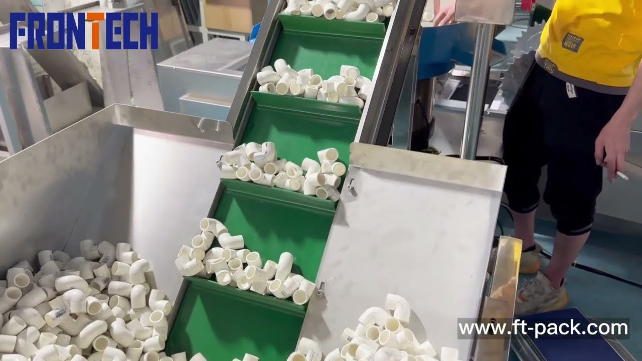 China automatic PVC PPR pipe fittings packaging Cartoning machine