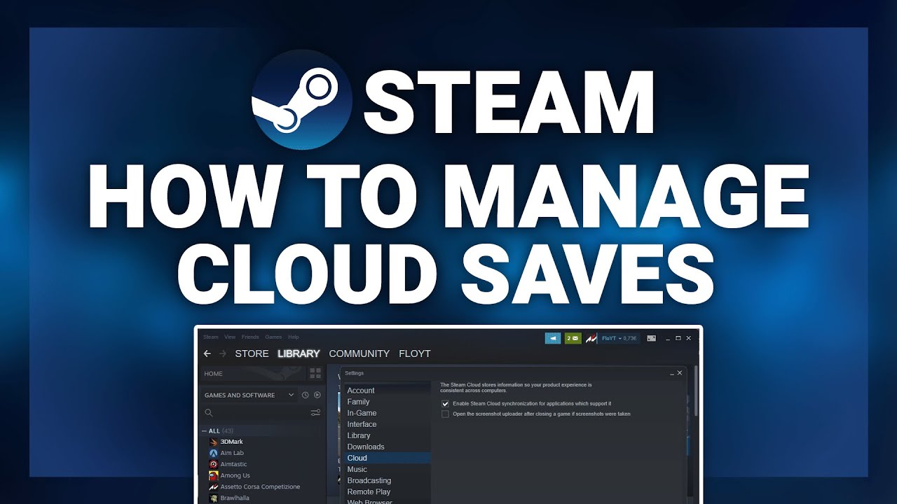 Steam – Как удалить/восстановить сохранения в облаке Steam! | Полное руководство на 2025 год