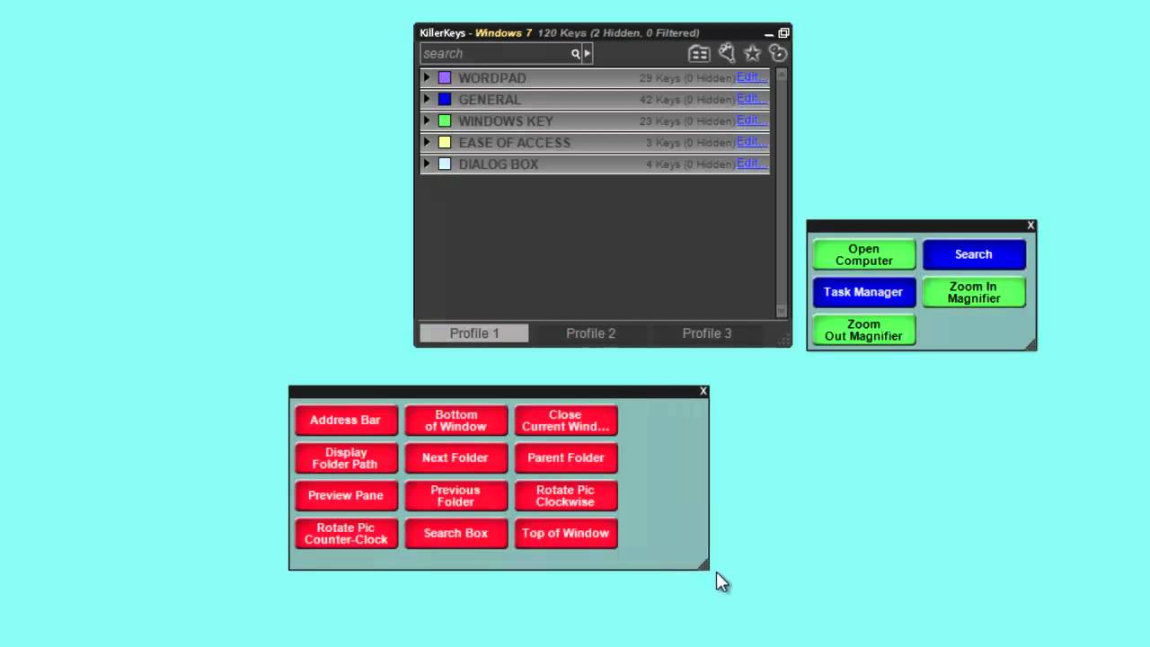 KillerKeys Lesson 3 - Interface Floating Palette