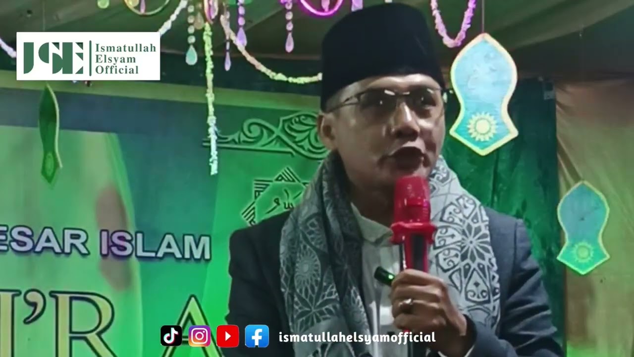 Ustadz Muh.Ismattullah elsyam #Isra Miraj Nabi Muhammad SAW - Musholla Pusaka Siddiq (Cilincing) 