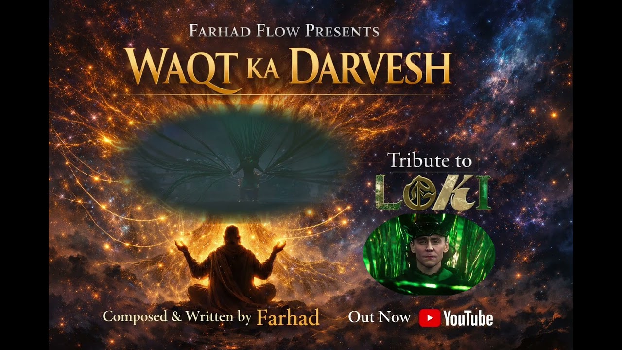 WAQT KA DARVESH | Tribute to LOKI | Sufi Cosmic Qawwali | Farhad Flow Presents
