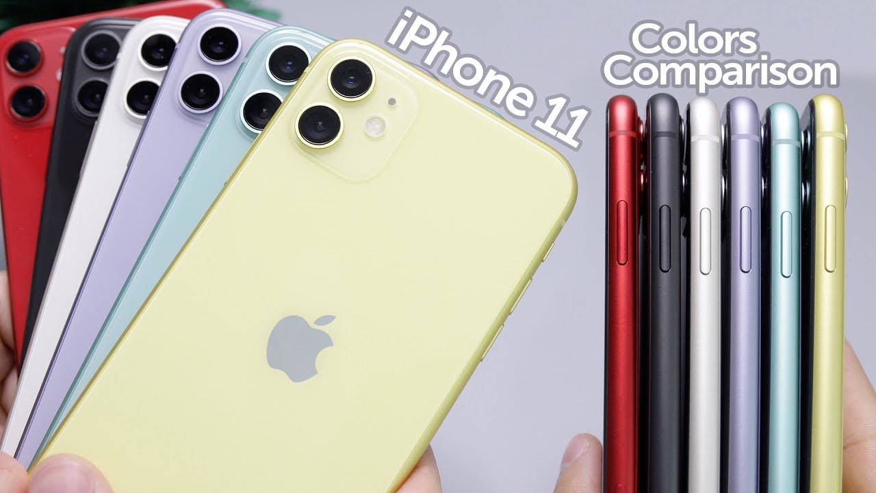 iPhone 11: подробное сравнение всех цветов! Какой лучше?