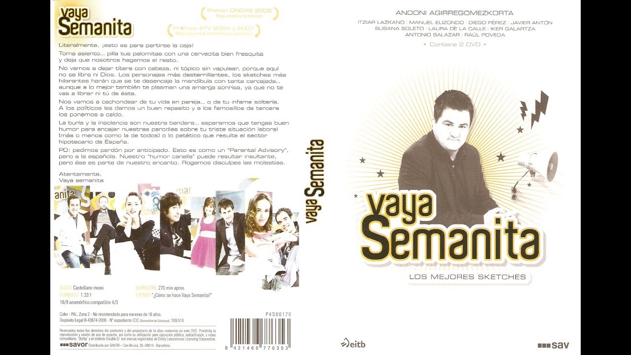 vaya semanita -  DVD 2 (1&ordf; temporada)