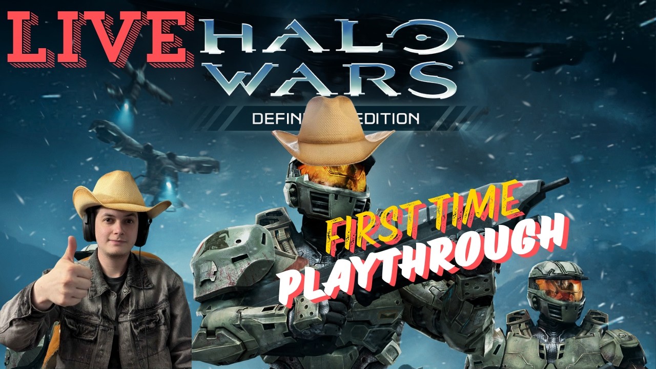 Halo wars first time playthrough come say hi