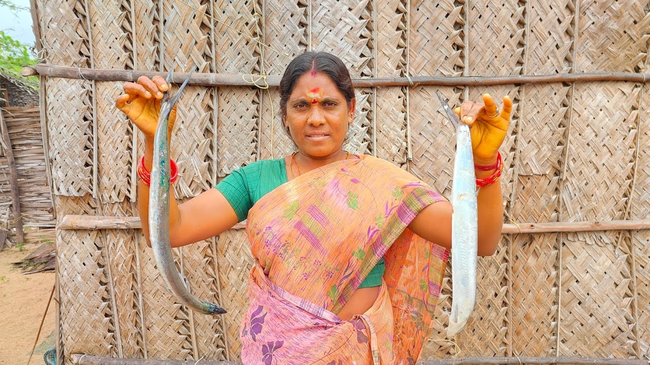 எங்க படகில் கிடைத்த வாலை மீன் என்ன பண்றேன்னு பாருங்க