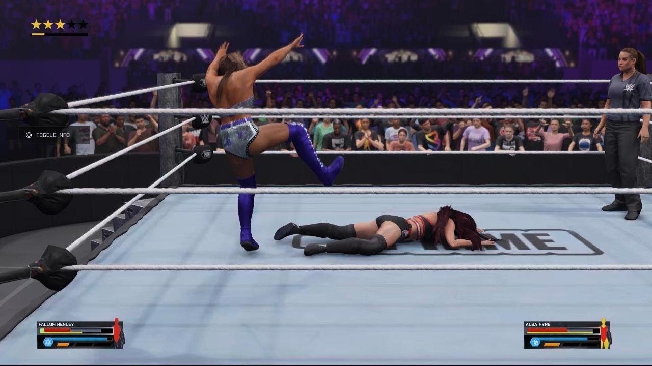Alba Fire vs. Fallon Henley (WWE Women's Intercontinental Championship)