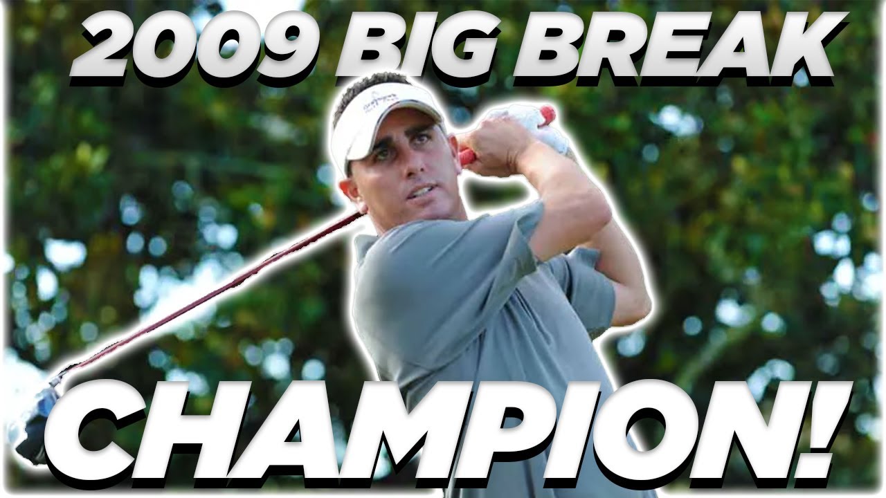 2009 BIG BREAK CHAMPION AT THE BRIDGES GOLF COURSE!
