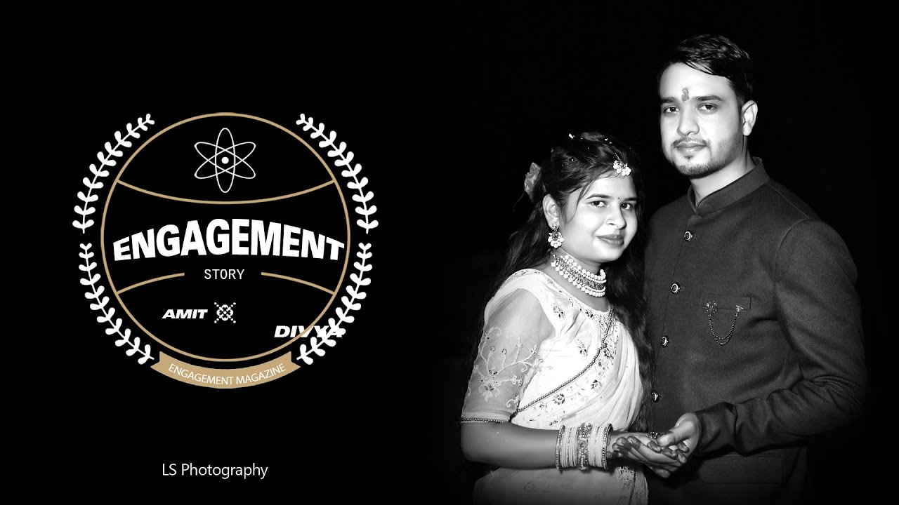 Engagement ceremony | Amit & Divya | LS photography |