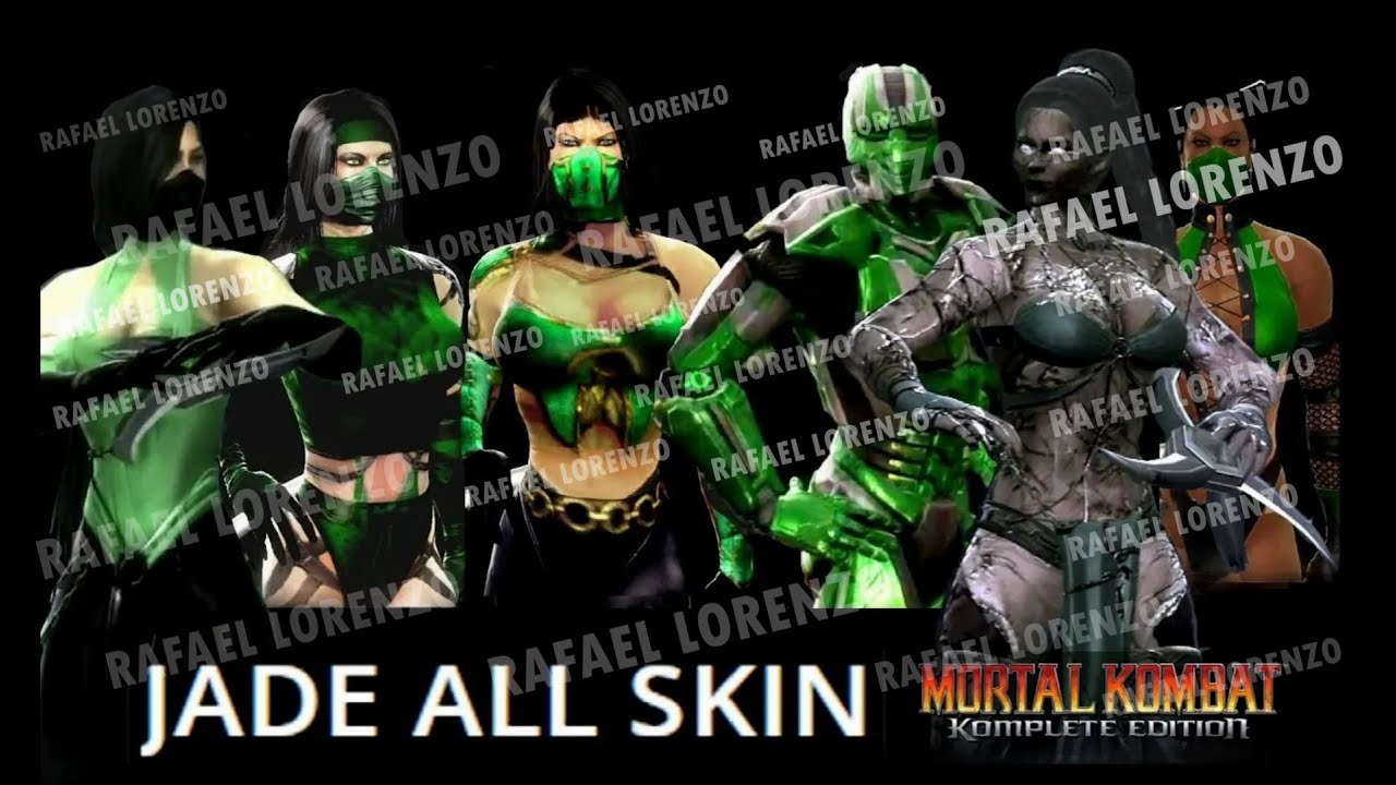 Mortal Kombat All JADE DLC MK Costume Skin PC Mod MK9 Komplete Edition MKKE update