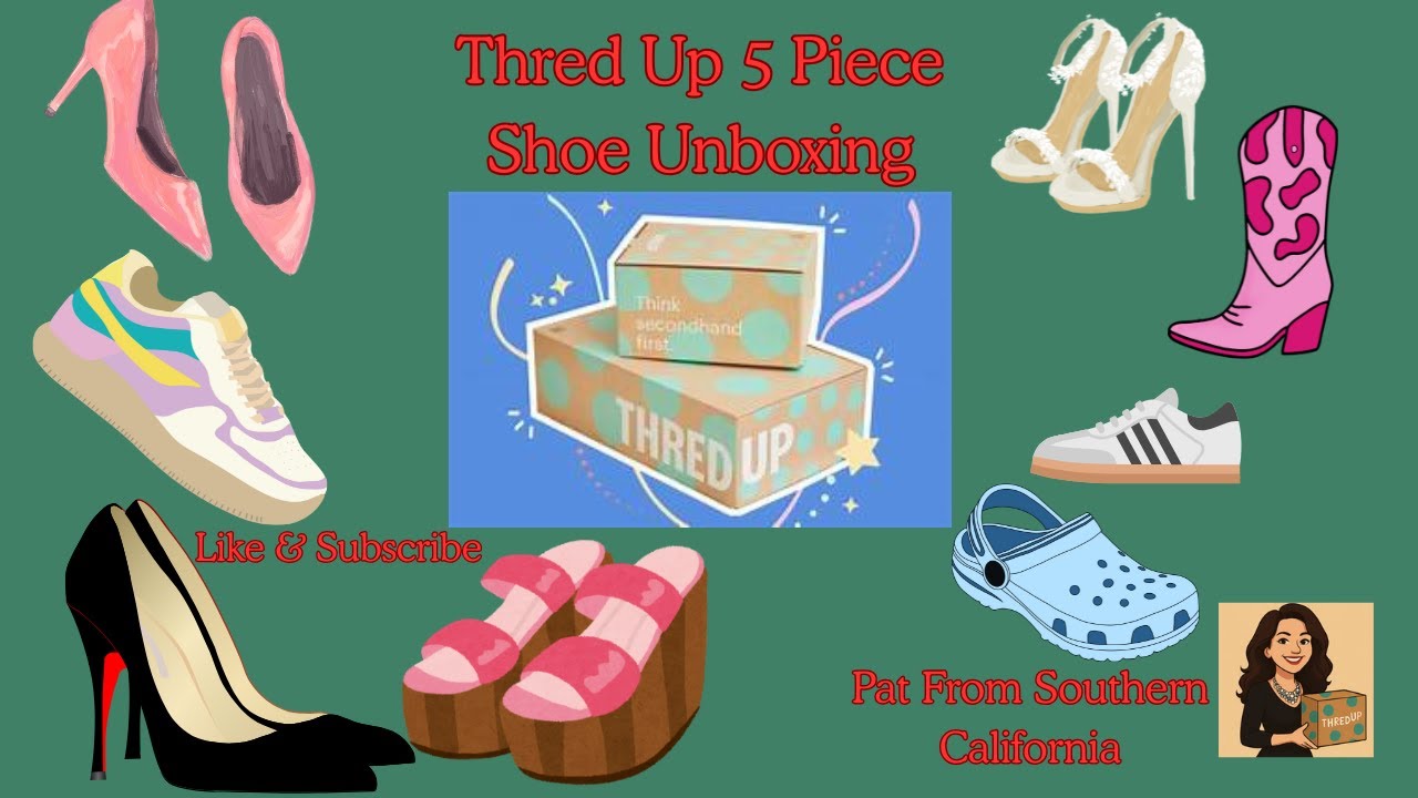 Thred Up Brand Name Shoe Unboxing Let's see if it was worth it!