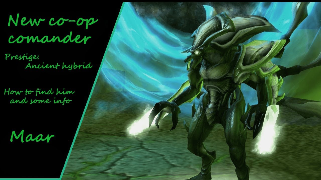 New Co-op Commander - Maar. Starcraft 2 Co-op. Co-op+ (EU)