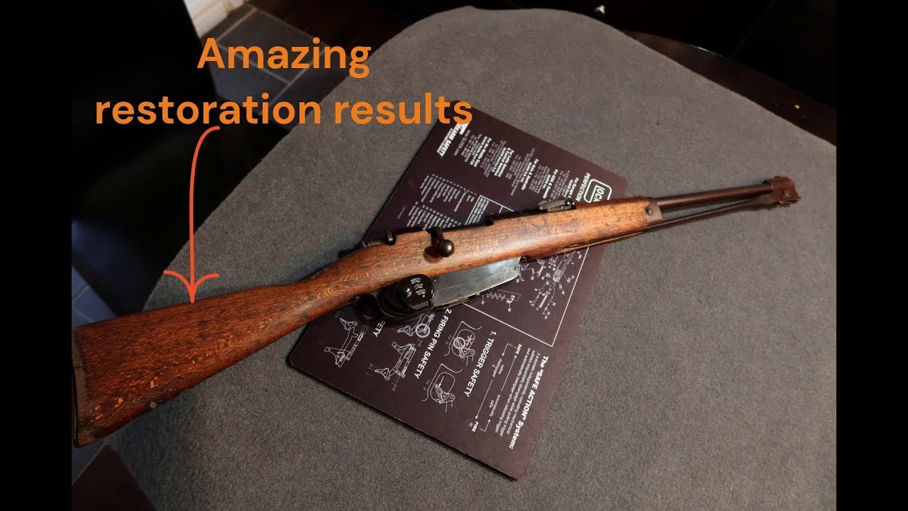 Range day with restored WW2 rifle (Carcano)
