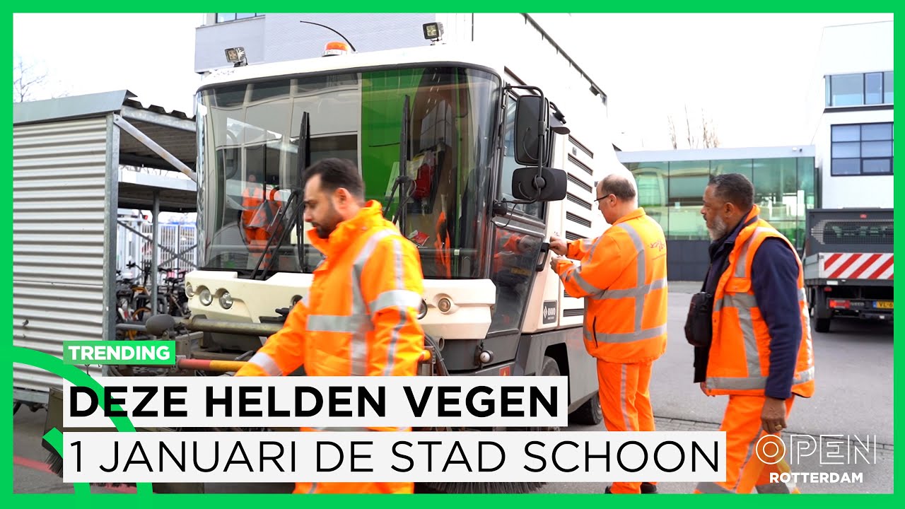 Deze helden van stadsbeheer zorgen voor een vuurwerkresten-vrije stad | TRENDING