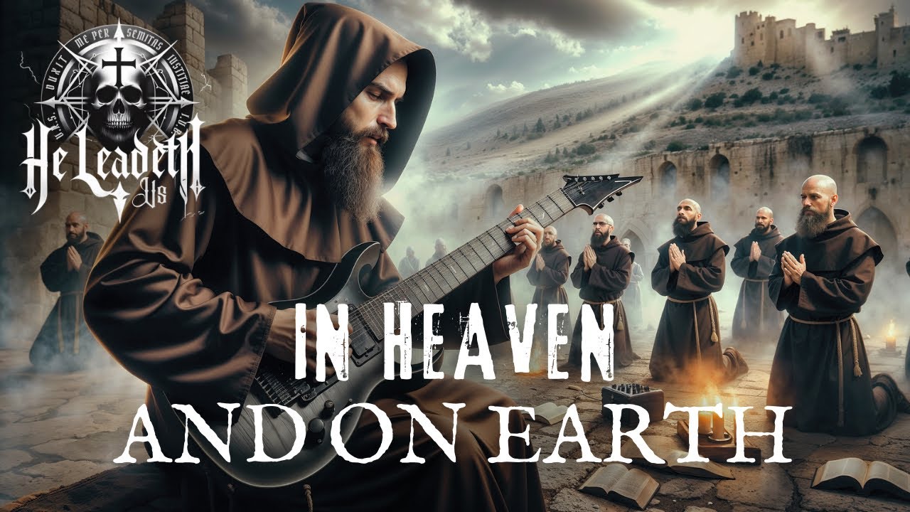 He Leadeth Us - In Heaven and On Earth (feat Sacra Theosis) (Official Lyric Video)