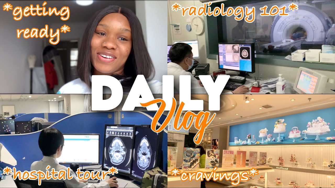 CHINA VLOG: my first day as a black medical intern in China, grwm, hospital tour, cravings & MORE