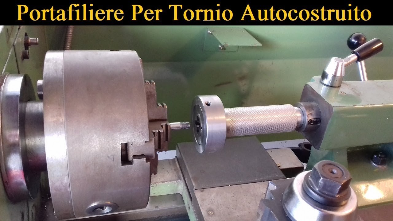 Costruzione Porta Filiere Per Tornio [ Make A thread Dies Support For Lathe ]
