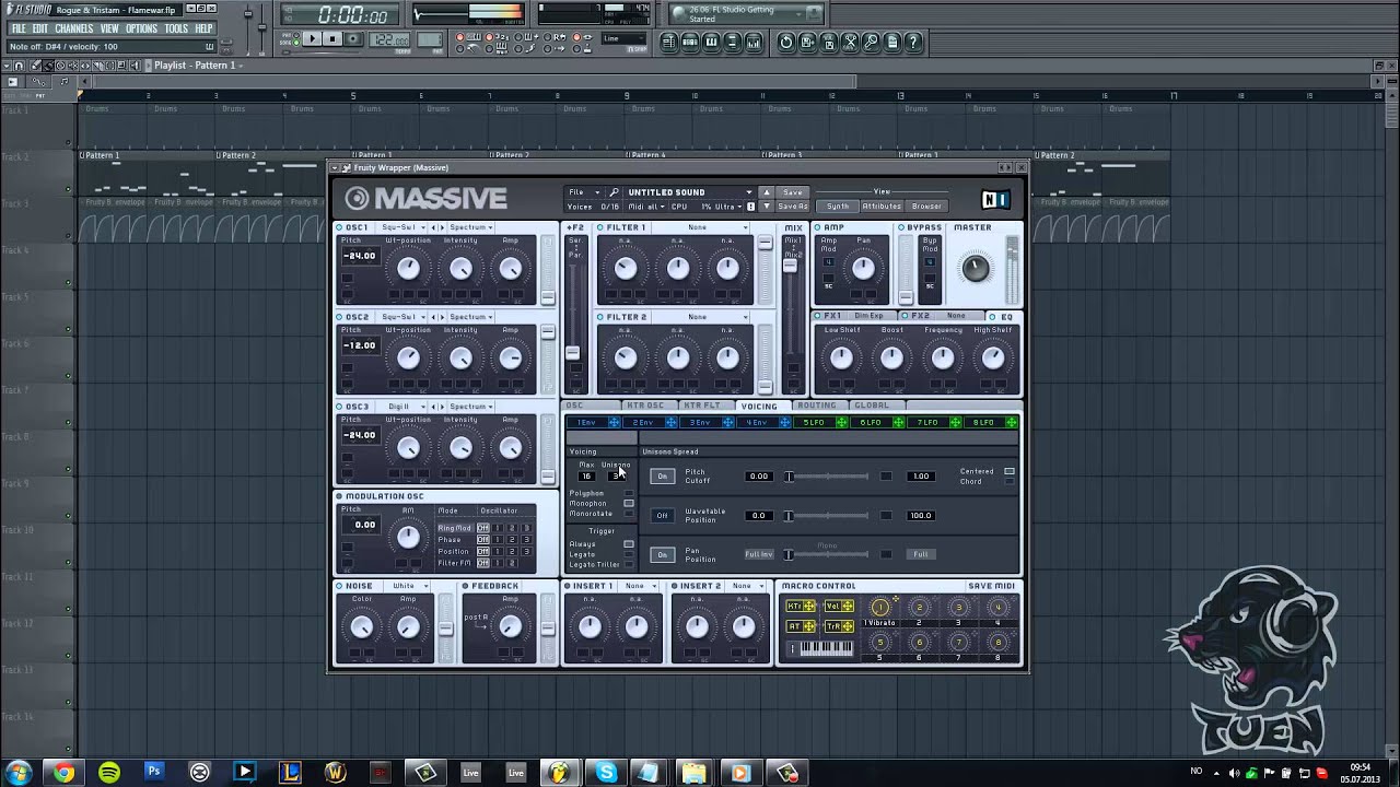 How To: Tristam/Rogue Flamewar Lead in Massive (Tutorial w. Tuen)