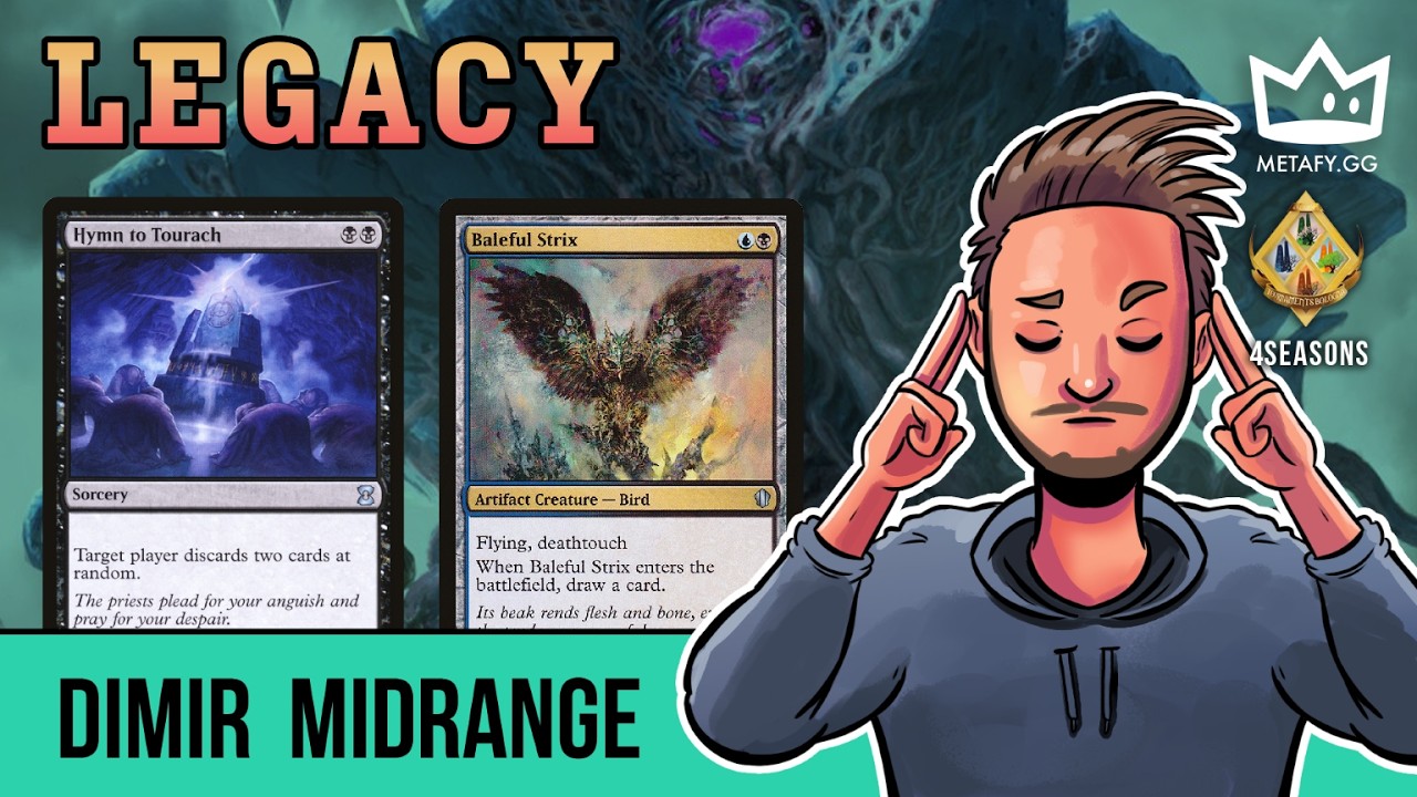 Legacy Challenge Action with Dimir - My Deck for 4Seasons! \ MTGO