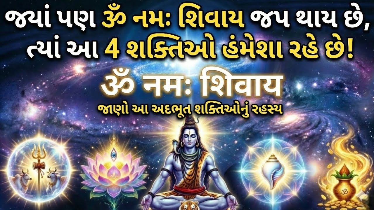 જ્યાં ઓમ નમઃ શિવાય જપ થાય છે ત્યાં આ 4 શક્તિઓ રહે છે | Om Namah Shivaya Power