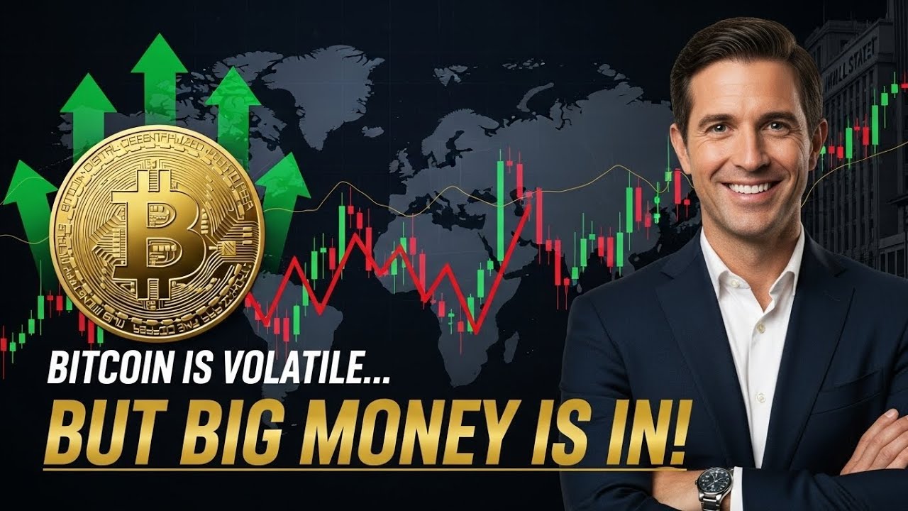 “Bitcoin is volatile — but here’s why institutional money is entering the market.”