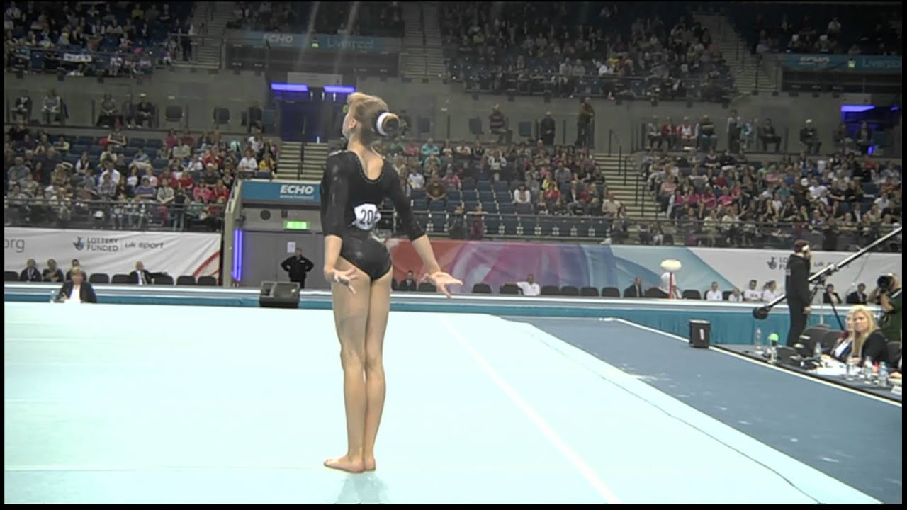 Rebecca Tunney - Floor - British Championships 2012 - Apparatus Finals