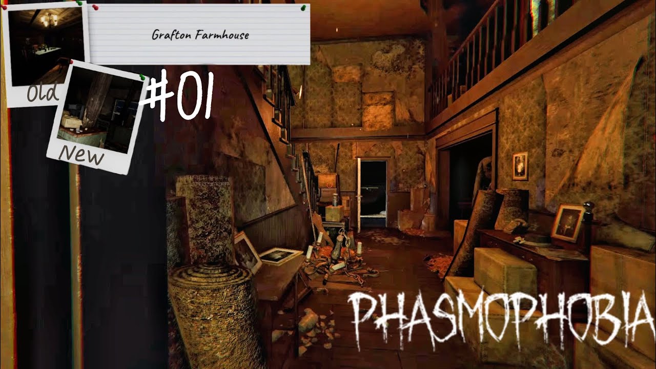 Grafton Farmhaus alt und neu #01 - phasmophobia (Let's play german) 