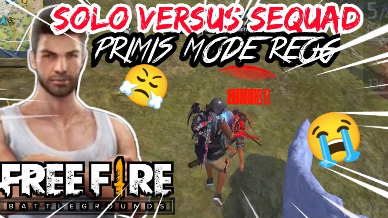SOLO VS SQUAD!! PERIMIS MODE REOG ON