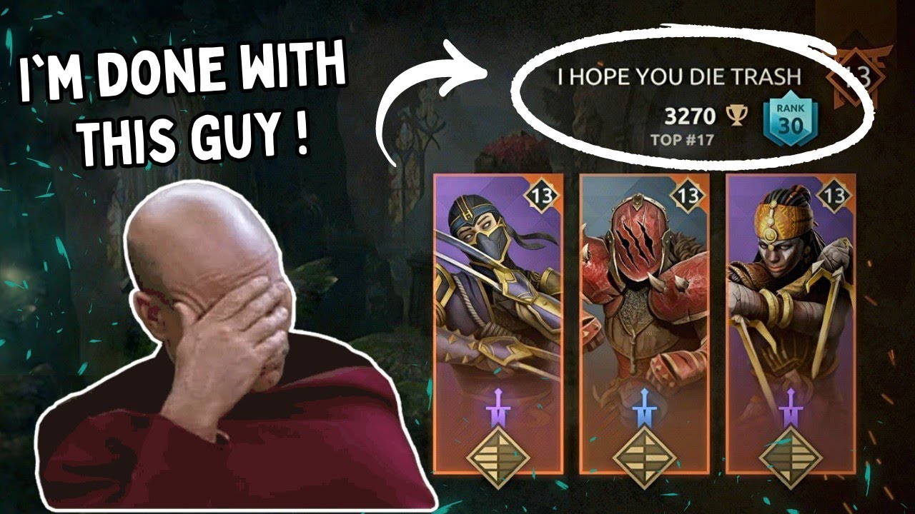 TOXIC player crossed all the limits to win the Game 😤|| Shadow Fight 4 Arena