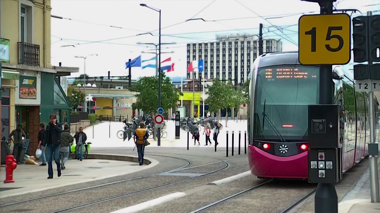 Trains and Trams in Dijon + Montbard - July 2015