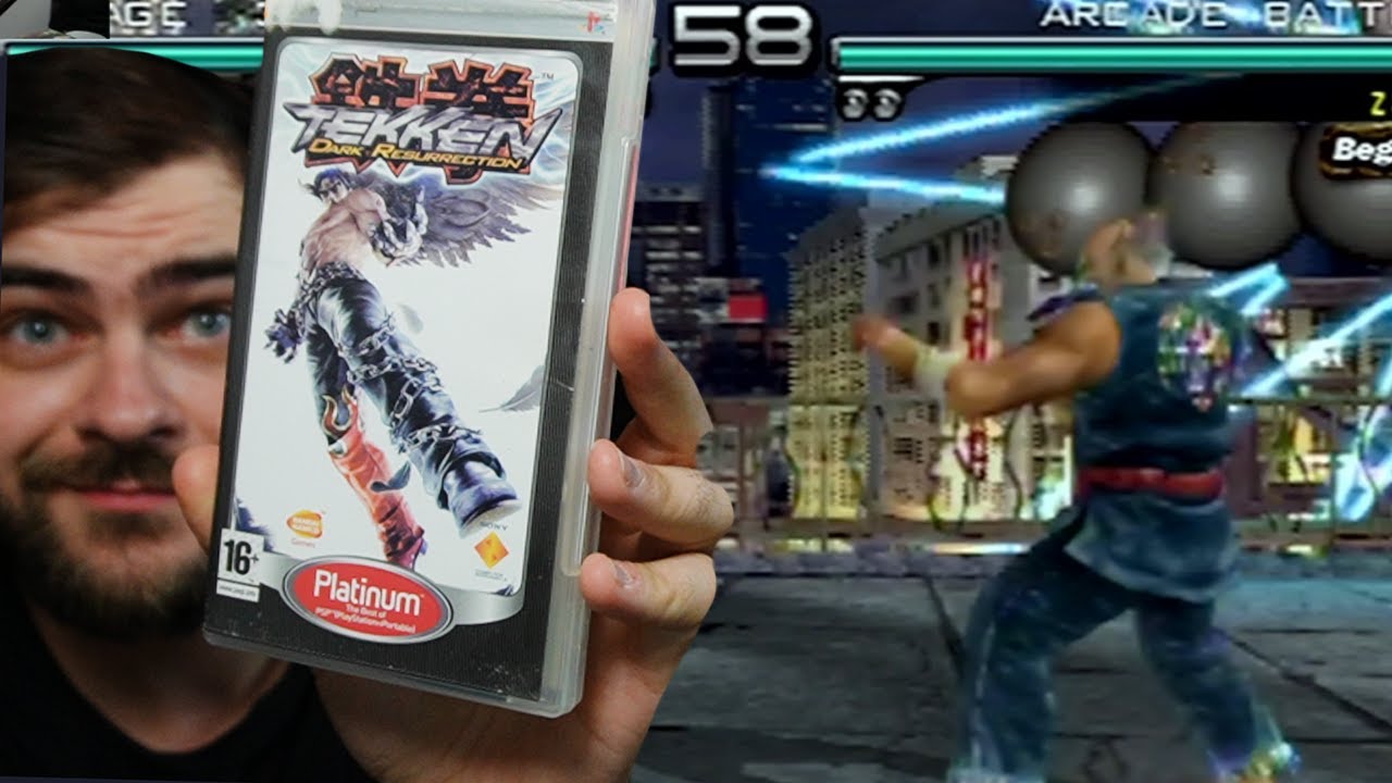 Tekken na mobilki był dobry? - Tekken Dark Resurrection (PSP)