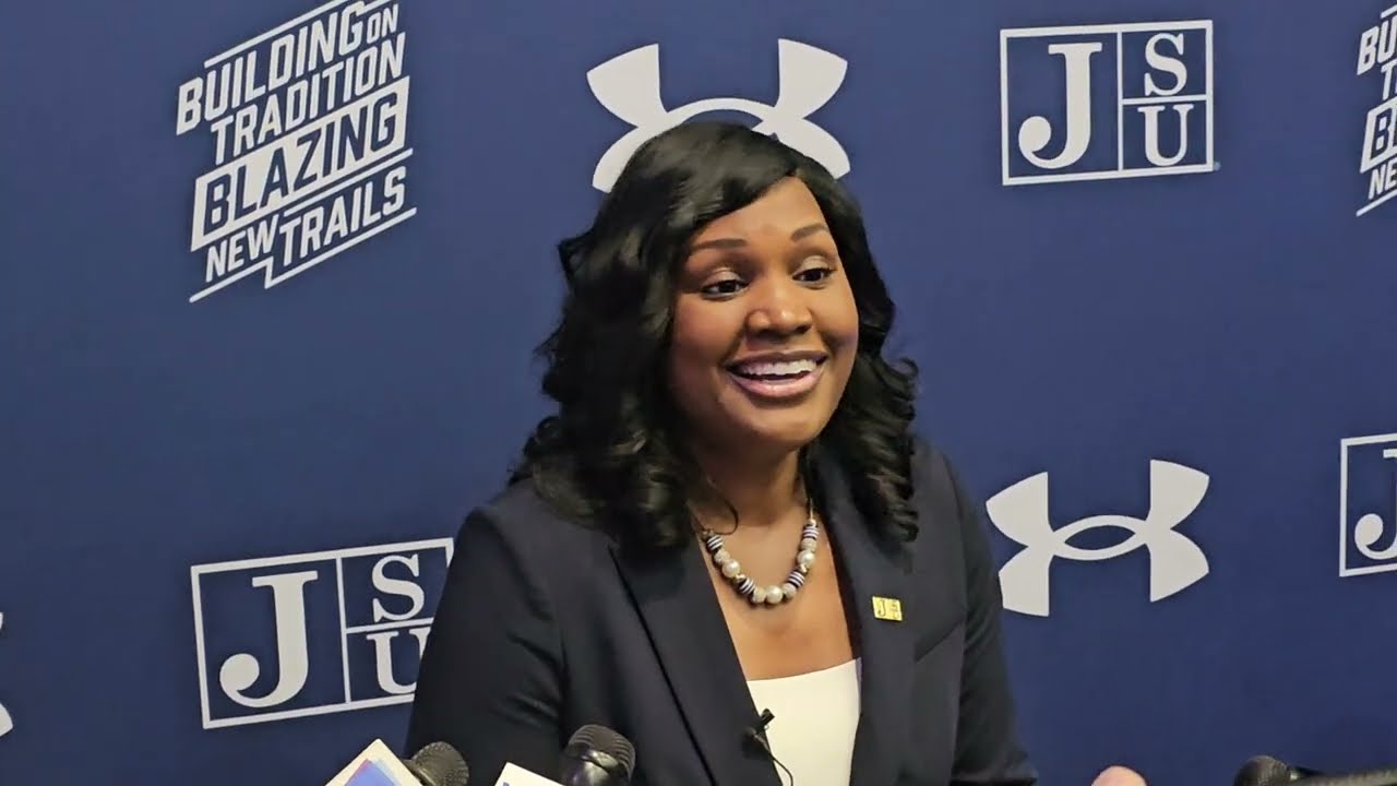 🚨 New Jackson State Head Women’s Basketball Coach Margaret Richards speaks to local media
