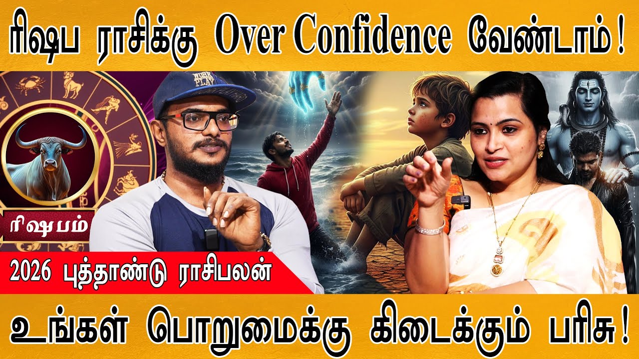 ரிஷபம் : Over Confidence வேண்டாம்! | உங்கள் பொறுமைக்கு கிடைக்கும் பரிசு! | Rishabam | Jeevitha