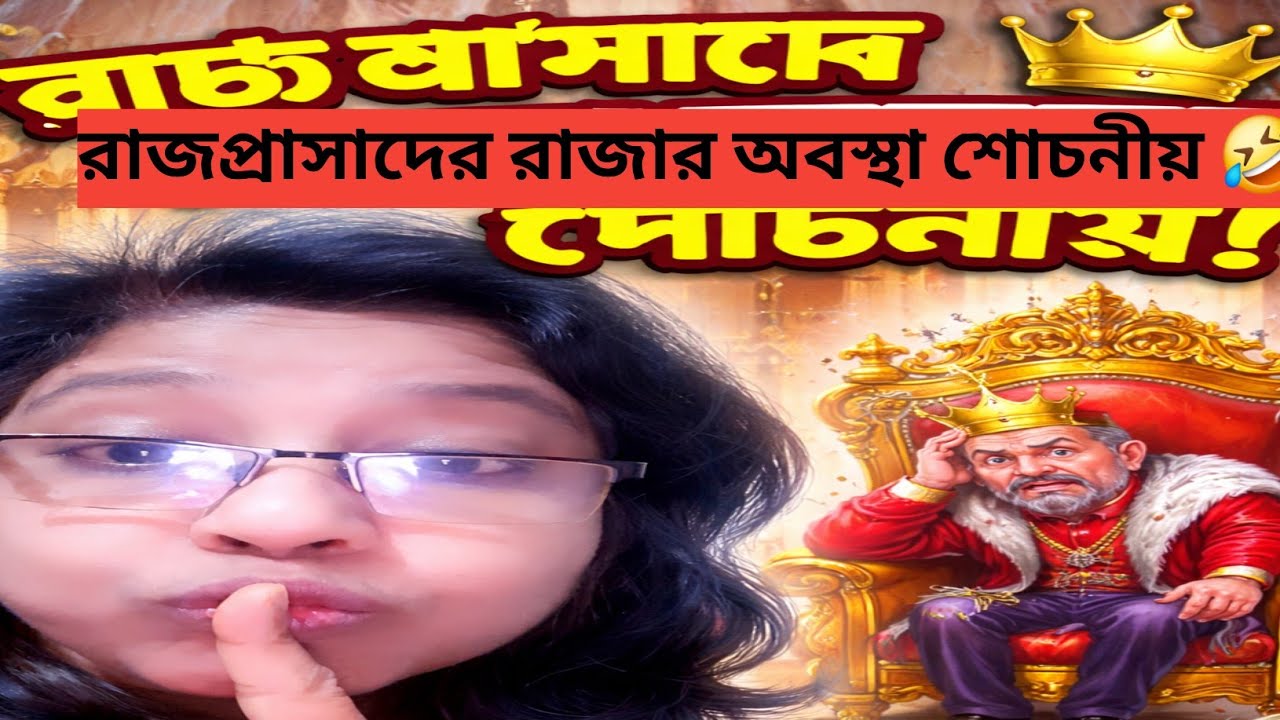 রাজপ্রাসাদের রাজা এবং নাতির অবস্থা শোচনীয় রাজা মেয়ে জামাইয়ের খোঁজ নেয়না, বাইকে  কারা টিনা পেছনে?