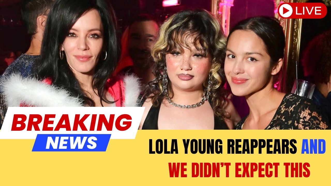 Лола Янг вновь появилась на вечеринке Лили Аллен после проблем со здоровьем и перерыва в карьере.