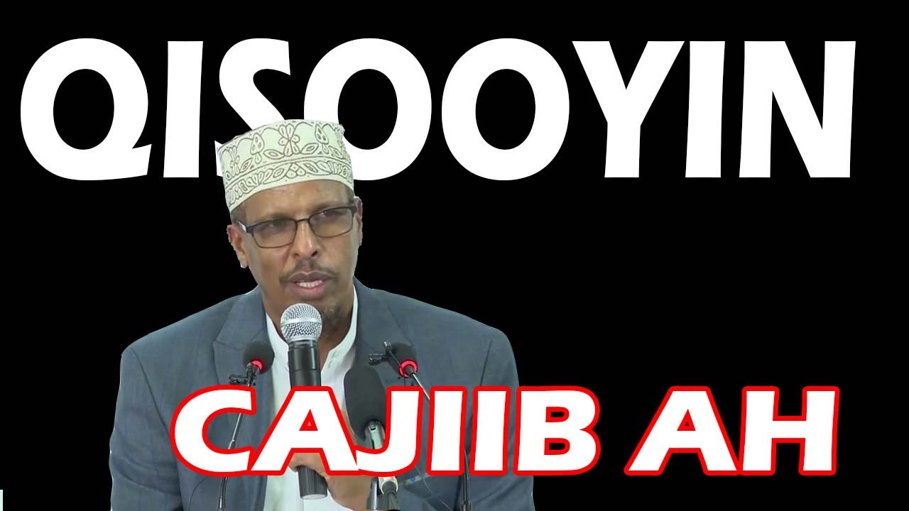 QISOOYIN CAJIIB AH OO CIBRA QAADASHO LEH || Sh Dr Maxamuud Shibli