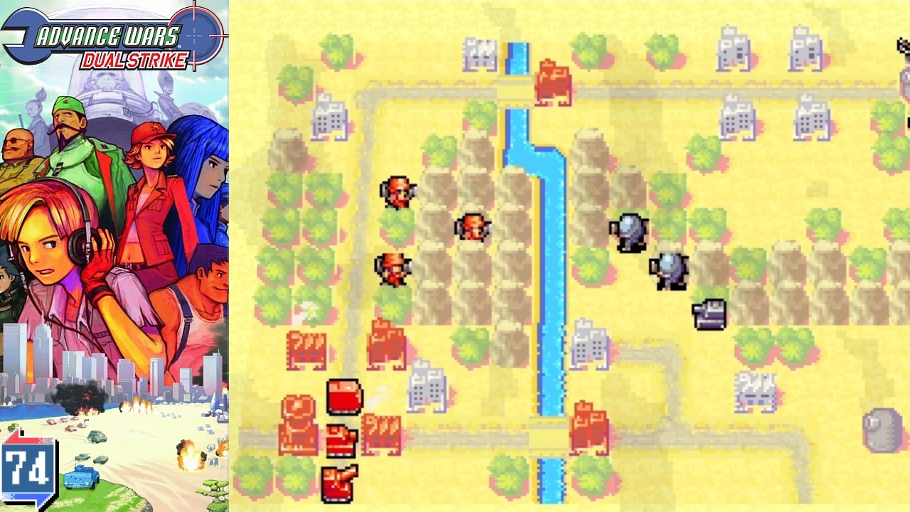 Advance Wars Dual Strike - Épisode 74 : Nettoyer les cieux & Guerre éternelle - Expert