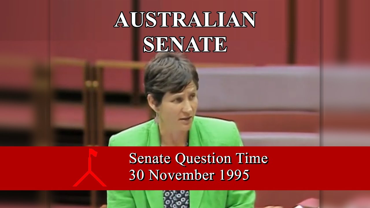 Senate Question Time - 30 November 1995
